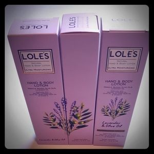 LOLE'S Natural Hand and Body Lotion Lavender...